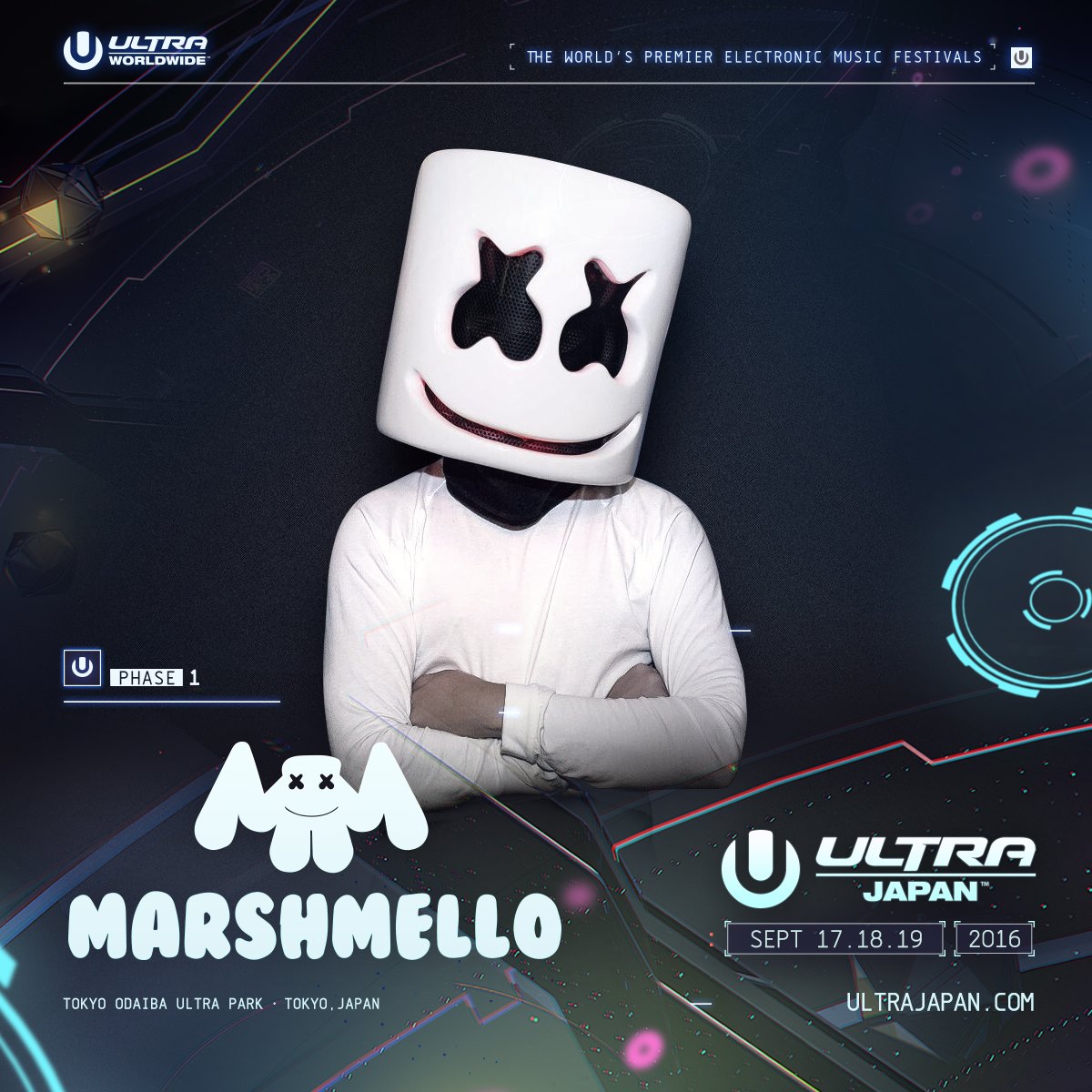 ULTRA JAPAN 2016 Marshmello