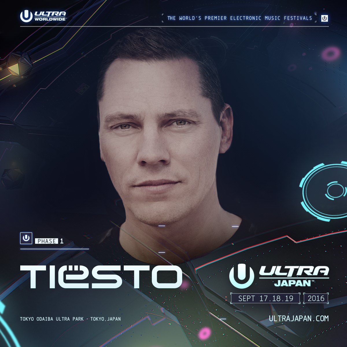 ULTRA JAPAN 2016 Tiësto