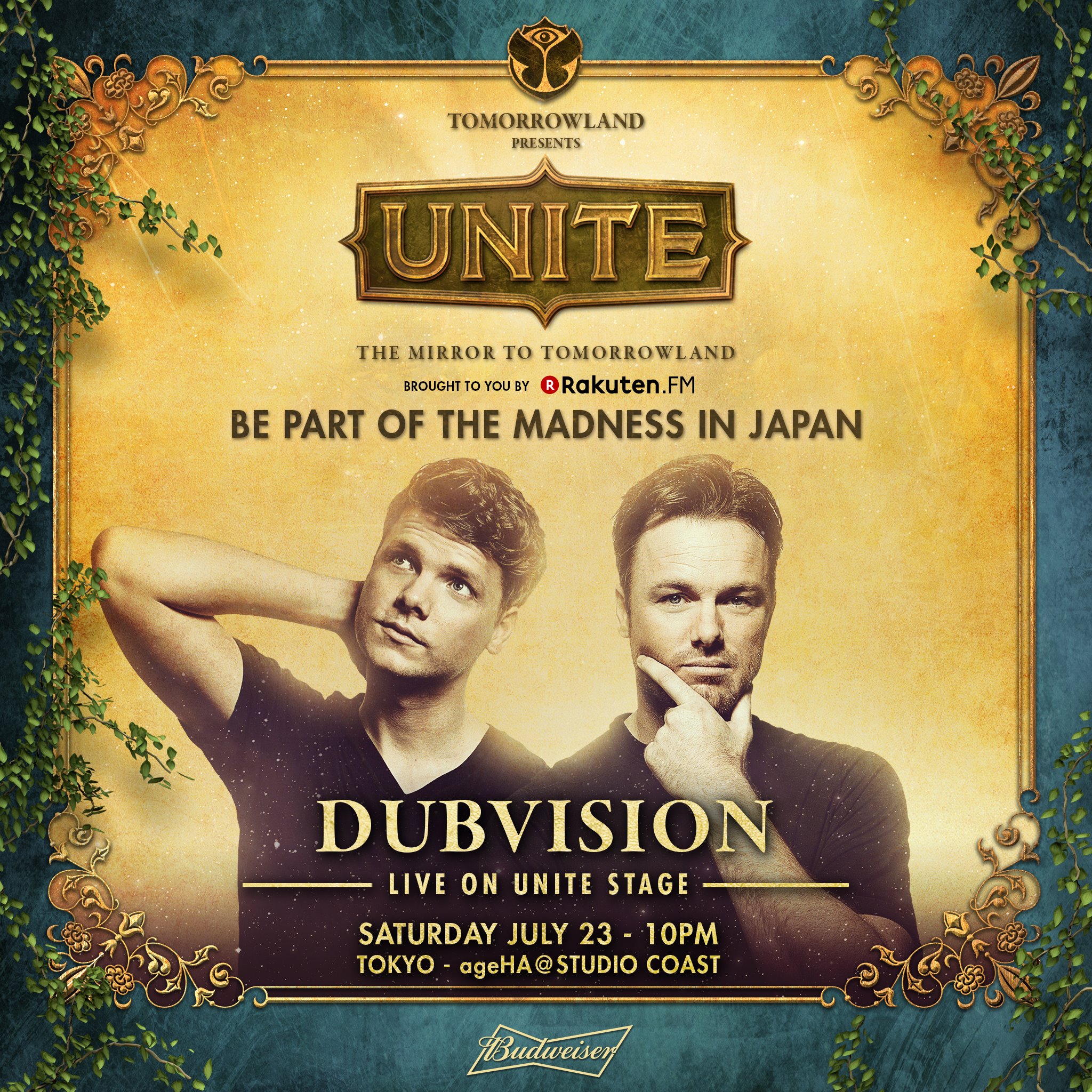 Tomorrowland Presents UNITE - Japan DUBVISION