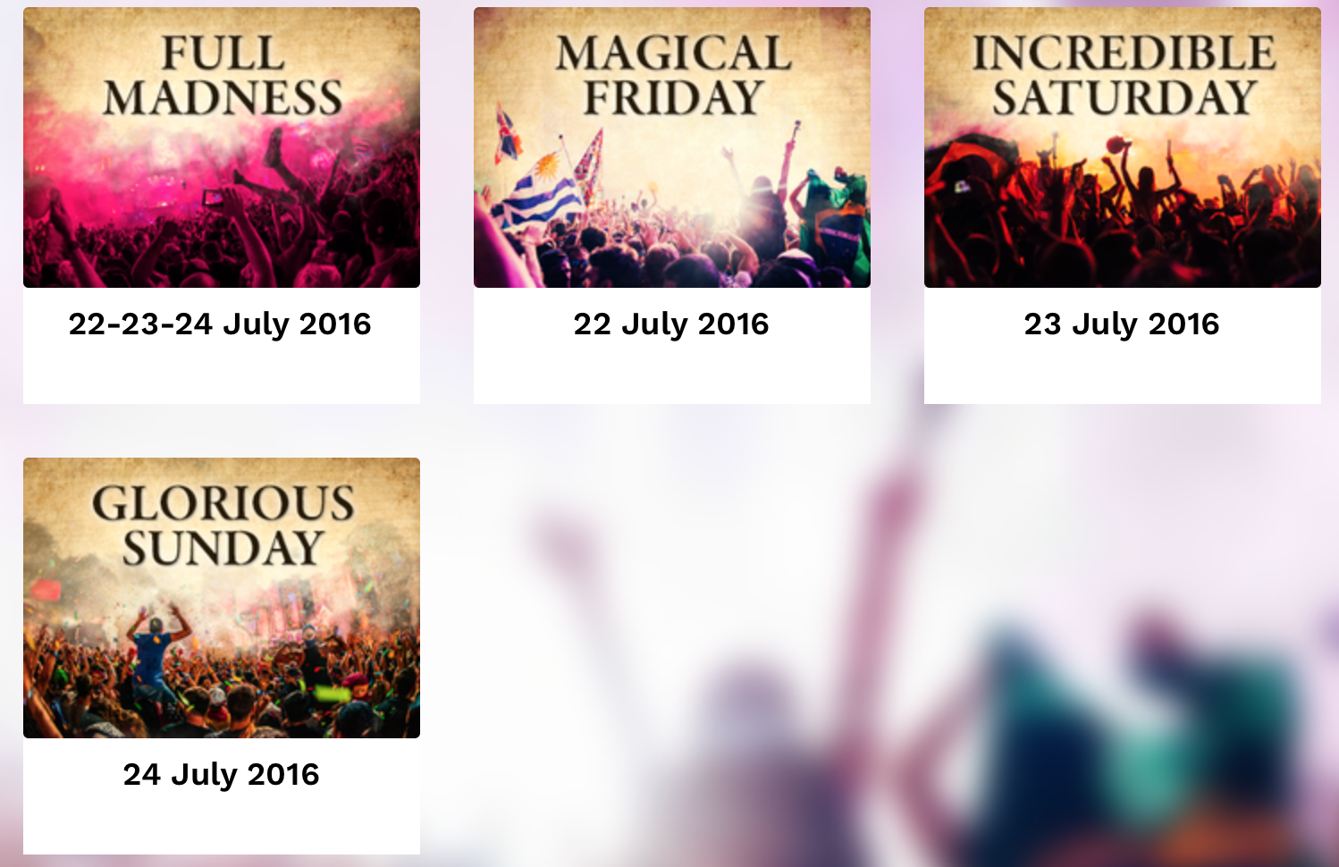 Tomorrowland Tickets
